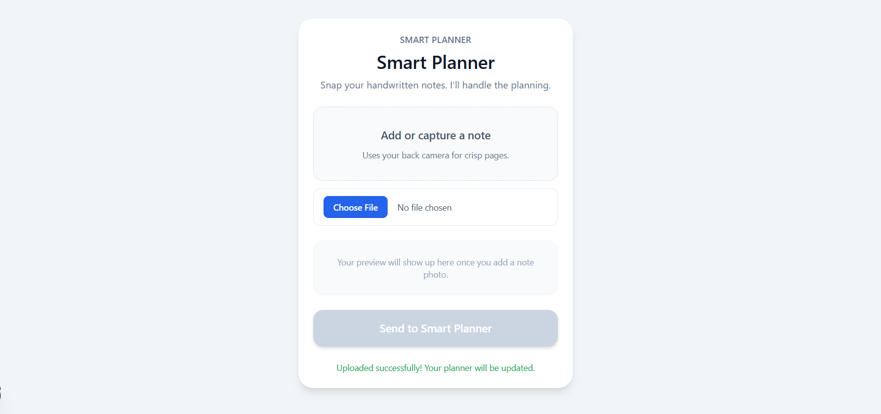 Smart Planner