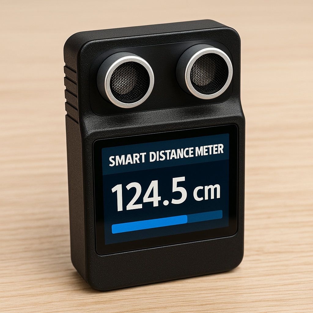 ESP32 Ultrasonic Distance Meter